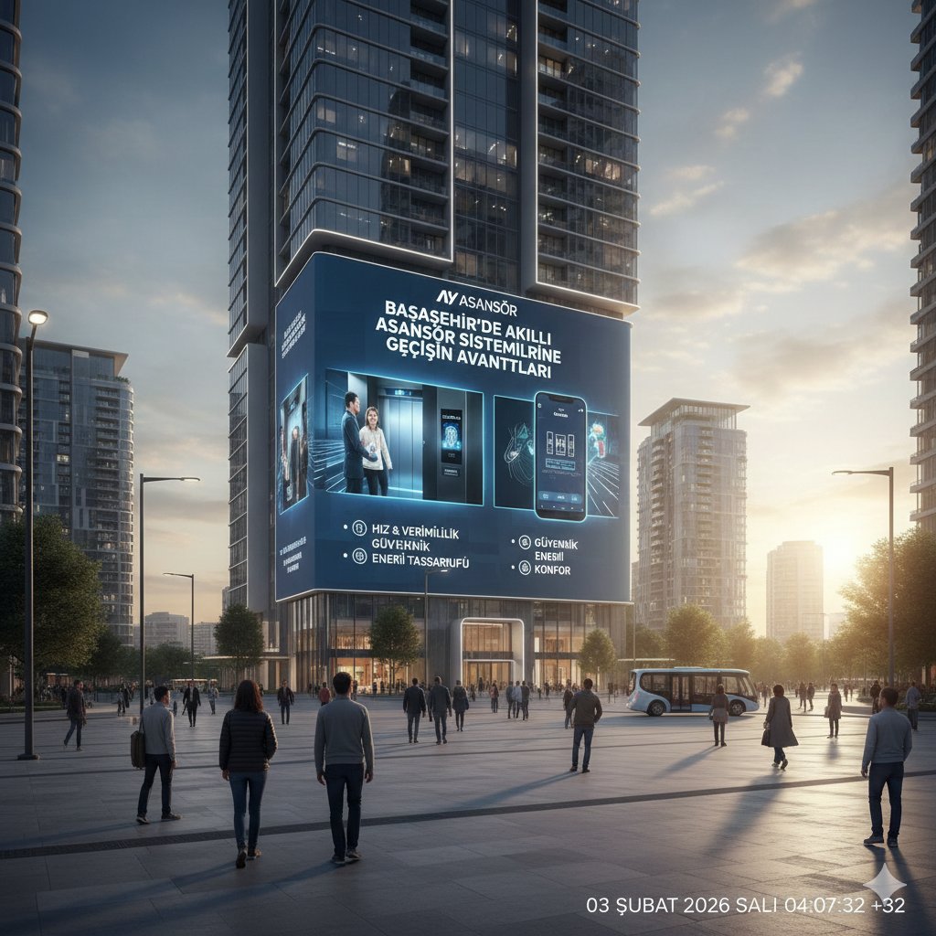 Başakşehir’de Akıllı Asansör Sistemlerine Geçişin Avantajları 